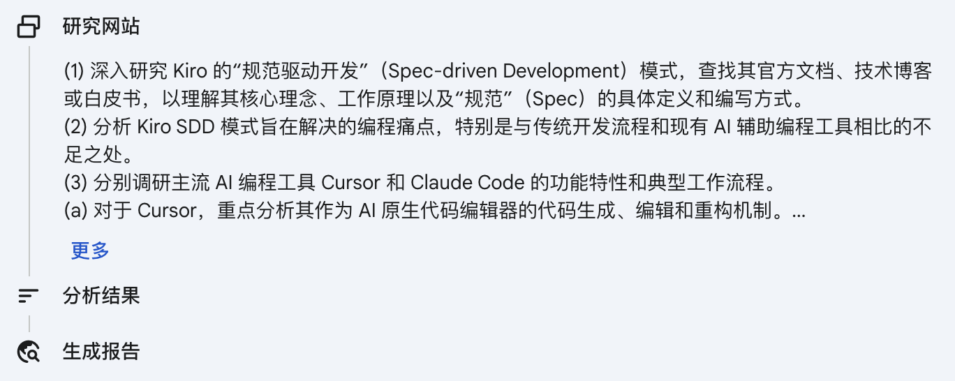 Deep Research 拟定的调研方案
