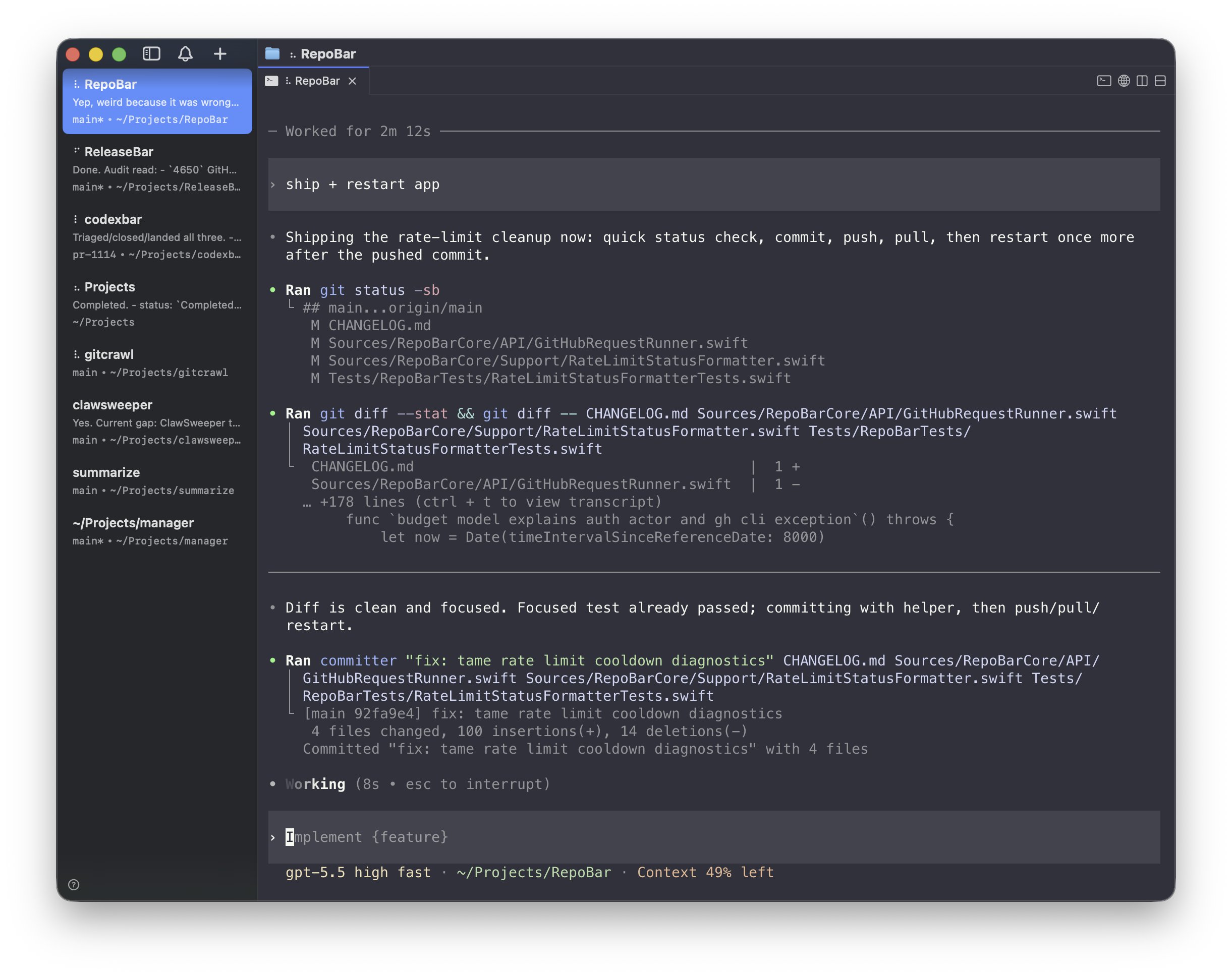 cmux (Terminal) Product Interface