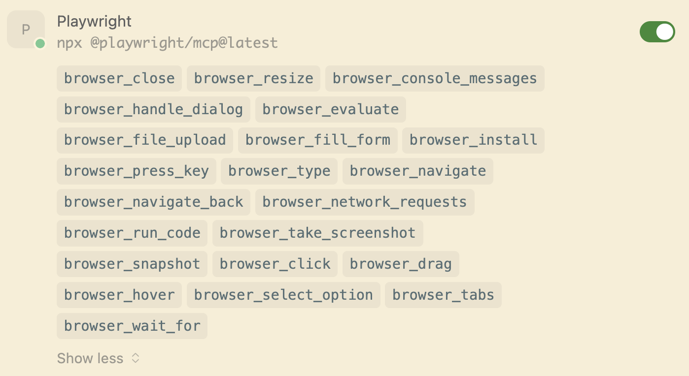 Cursor Playwright 工具